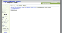 Desktop Screenshot of cis2345.wikidot.com