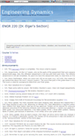 Mobile Screenshot of engineering-dynamics.wikidot.com
