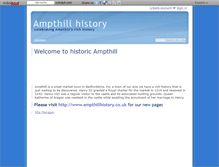 Tablet Screenshot of ampthillhistory.wikidot.com