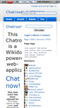 Mobile Screenshot of chatroom.wikidot.com