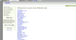 Desktop Screenshot of 1web.wikidot.com