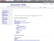 Tablet Screenshot of incursion.wikidot.com