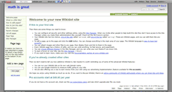Desktop Screenshot of mathisfun.wikidot.com