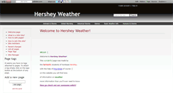 Desktop Screenshot of hersheyweather.wikidot.com