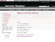 Tablet Screenshot of hersheyweather.wikidot.com