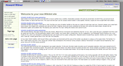 Desktop Screenshot of howardwilnerstory.wikidot.com