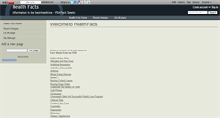 Desktop Screenshot of healthfacts.wikidot.com