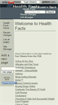 Mobile Screenshot of healthfacts.wikidot.com