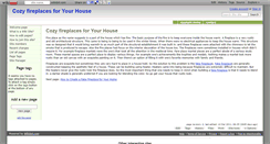 Desktop Screenshot of fake-fireplace.wikidot.com