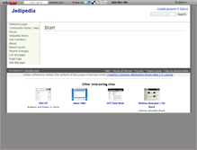 Tablet Screenshot of jedipedia.wikidot.com