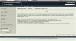 Desktop Screenshot of grandparentscustody.wikidot.com