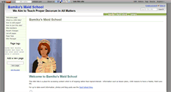 Desktop Screenshot of maidschool.wikidot.com