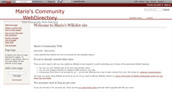 Desktop Screenshot of mario-scommunitywebdirectory.wikidot.com