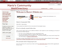 Tablet Screenshot of mario-scommunitywebdirectory.wikidot.com