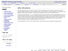 Tablet Screenshot of cancer-control.wikidot.com