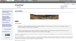 Desktop Screenshot of mantiel.wikidot.com
