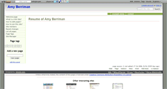 Desktop Screenshot of amyberriman.wikidot.com