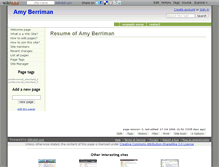 Tablet Screenshot of amyberriman.wikidot.com