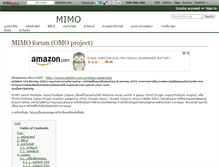 Tablet Screenshot of mimo.wikidot.com
