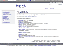 Tablet Screenshot of blip.wikidot.com
