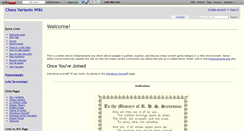 Desktop Screenshot of chessvariants.wikidot.com