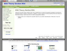 Tablet Screenshot of esatheory.wikidot.com