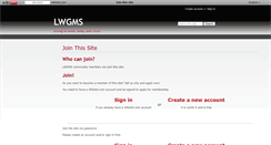 Desktop Screenshot of lwgms.wikidot.com
