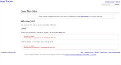 Desktop Screenshot of issue-tracking.wikidot.com