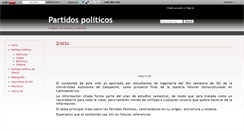 Desktop Screenshot of partidospoliticos.wikidot.com