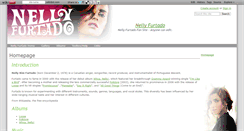 Desktop Screenshot of nellyfurtado.wikidot.com