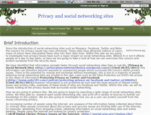 Tablet Screenshot of privacyandsocialnetworkingsites.wikidot.com