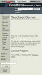 Mobile Screenshot of deadbeat.wikidot.com