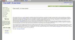 Desktop Screenshot of more-free-stuff.wikidot.com