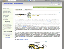 Tablet Screenshot of more-free-stuff.wikidot.com
