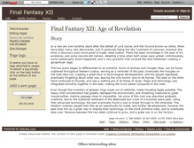 Tablet Screenshot of ffxiiaor.wikidot.com