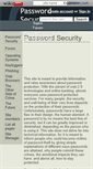 Mobile Screenshot of password-security.wikidot.com