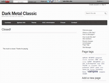 Tablet Screenshot of darkmetalgame.wikidot.com