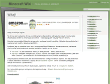Tablet Screenshot of minecraft-pl.wikidot.com
