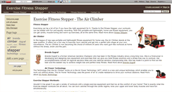 Desktop Screenshot of exercisefitnessstepper.wikidot.com