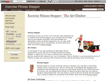 Tablet Screenshot of exercisefitnessstepper.wikidot.com