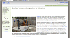 Desktop Screenshot of lift-station.wikidot.com