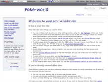 Tablet Screenshot of pokeworld.wikidot.com
