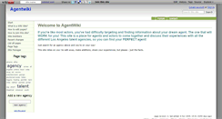 Desktop Screenshot of agentwiki.wikidot.com