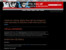 Tablet Screenshot of drawoff.wikidot.com