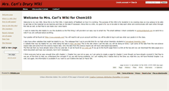 Desktop Screenshot of drurycarl.wikidot.com