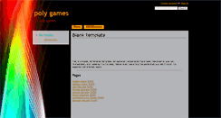 Desktop Screenshot of poly-games.wikidot.com