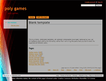 Tablet Screenshot of poly-games.wikidot.com