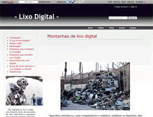 Tablet Screenshot of lixodigital.wikidot.com