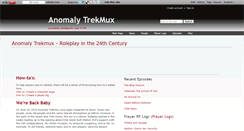 Desktop Screenshot of anomaly.wikidot.com