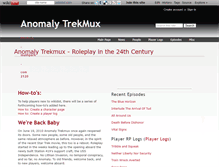 Tablet Screenshot of anomaly.wikidot.com